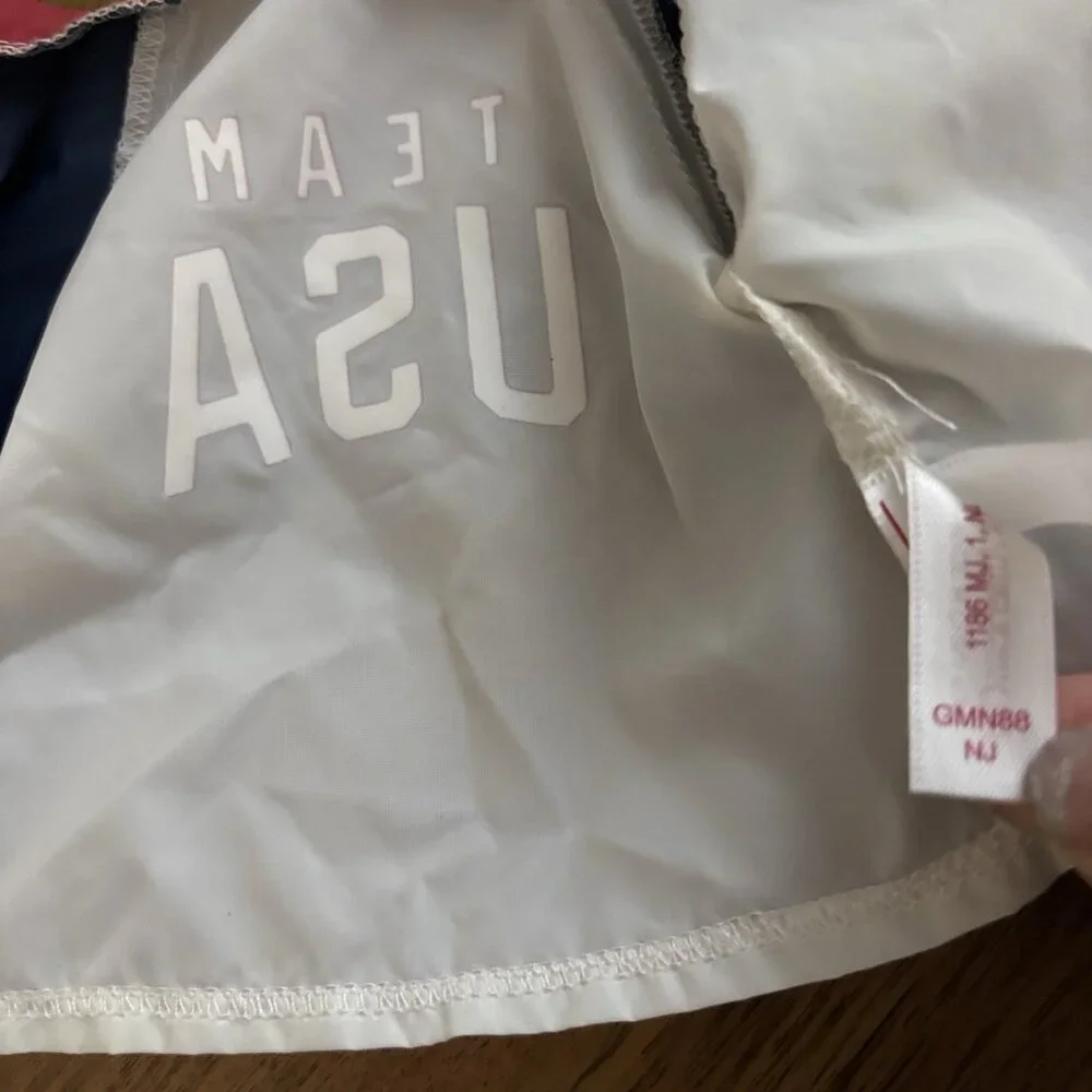 American Girl Team USA Jacket ONLY!! Discolored As Is! READ‎